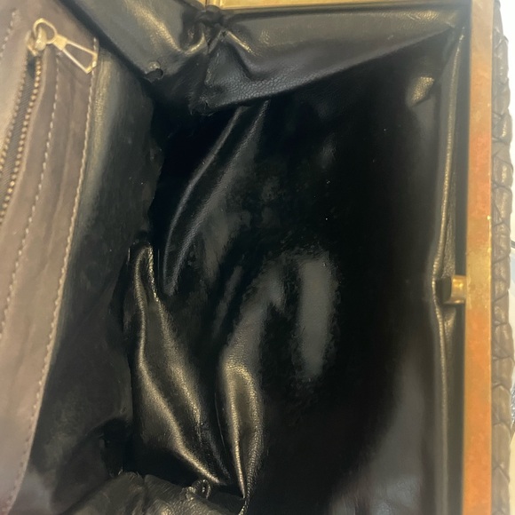 Bottega Veneta Dark Brown Crossbody Bag - Picture 11 of 14